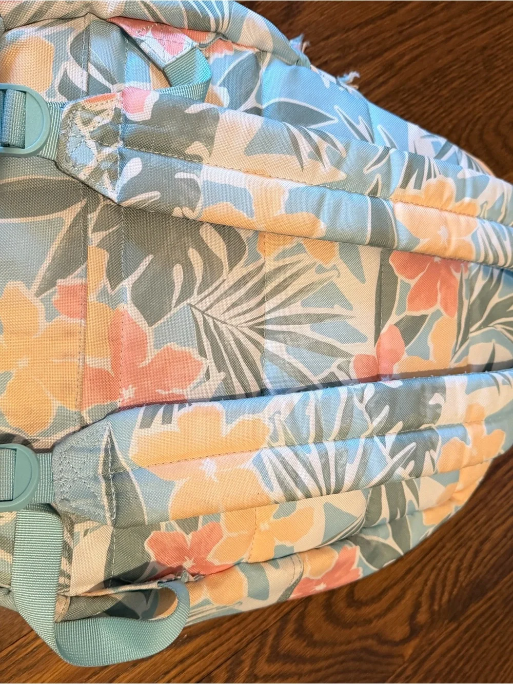 Abercrombie Kids Floral Print Bottoms in Light Blue